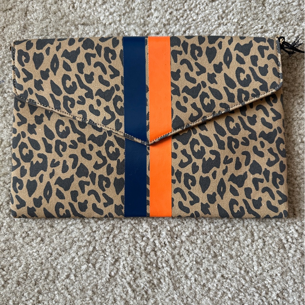 Tory Burch Black and Gold Tag